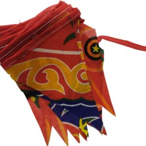 فرع زينة رمضان قابل للتعليق، مصنوع من قماش 5 متر