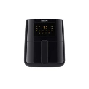 مقلاة هوائية اسنشيال XL بشاشة ديجيتال من فيليبس، بسعة 1.2 كجم/6.2 لتر، أسود - HD9270/90، 2000.0 واط